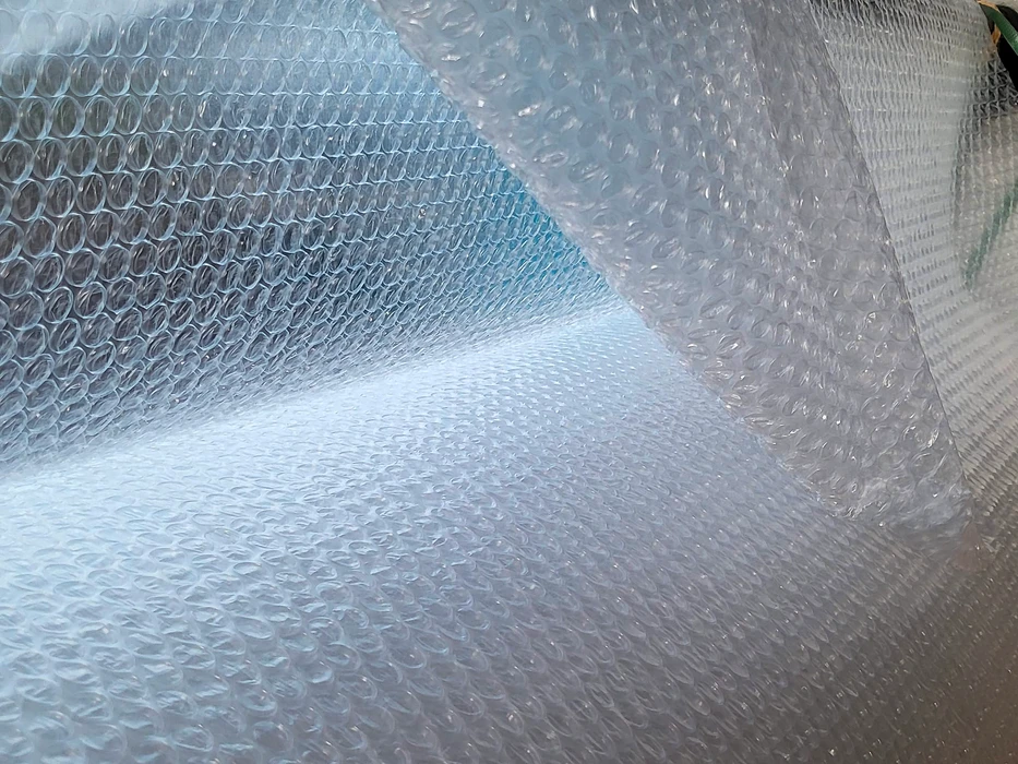 Rouleaux de film à bulles d'air transparent, matériau d'emballage de protection